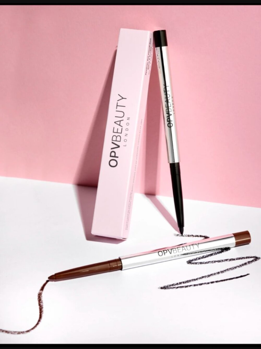❣️2/$36 NIB OPV Beauty Eyeliner Gel Pencil Duo Black & Brown Full Size $25.00